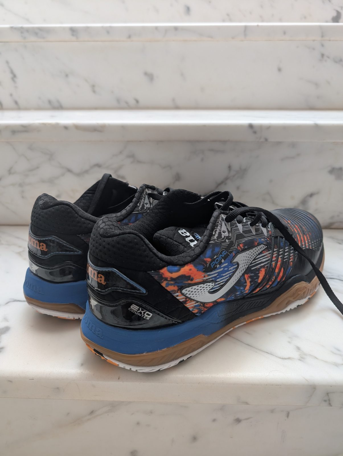 JOMA POINT MEN 2401 Noir/Orange - Taille 44
